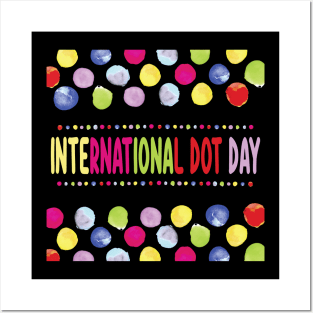 International Dot, Happy Dot Day 2023 Posters and Art